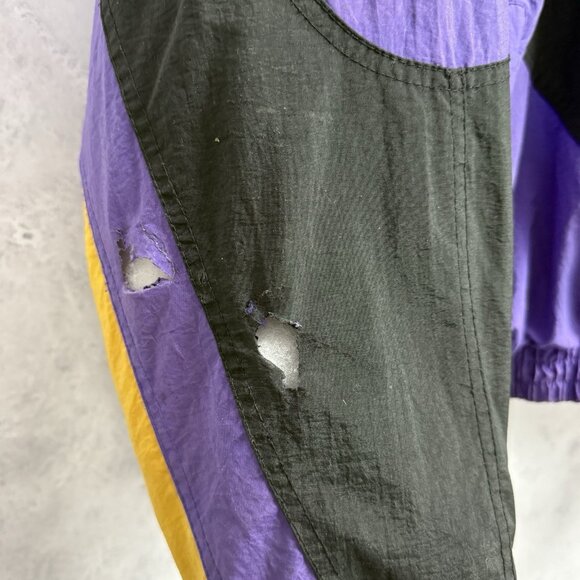 Vintage Minnesota Vikings Reebok Proline Puffer Jacket Mens XL Purple - Picture 5 of 16